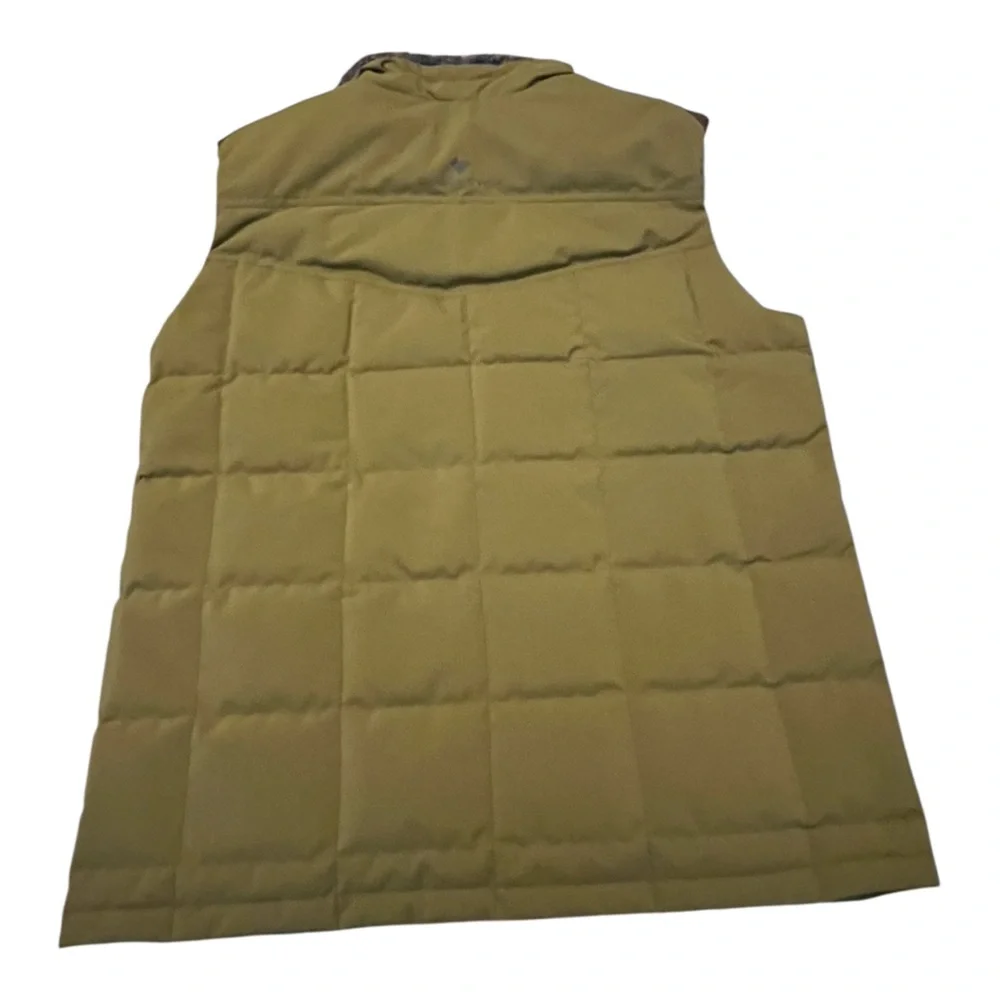 Obermeyer Knox Down‎ Vest Men’s Medium Green Quilted Down Outdoor Puffer